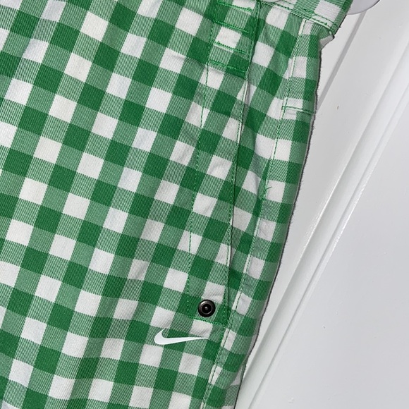 Nike golf sport cargo Dri-fit plaid shorts 34 - Picture 2 of 6